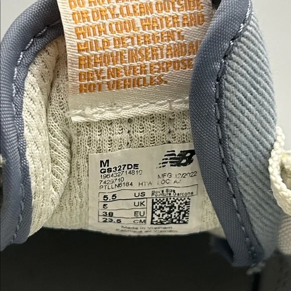 New Balance 327 women’s sz 5.5 - Picture 6 of 7